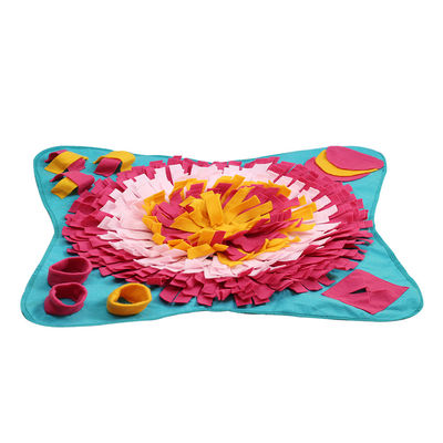 Oxfords Dog Sniff Mat 400g متين الضغط لغز الألعاب الرياضية القطيفة