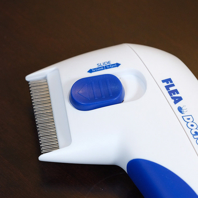 Hallupets Dog Pet Electric Flea Comb Remover Electric Flea and Tick Comb. مشط كهربائي للبراغيث والقراد