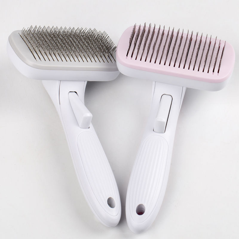 Au-To Pet Hair Remover Slicker Pet Shedding Brush مشط للحصول على شهادة BSCI للكلاب والقطط