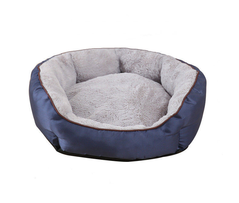 Hallupets لينة العظام الكلب الأريكة أريكة مع قماش أكسفورد مقاوم للماء مانع للانزلاق